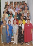 Bridgewater College, Group portrait of the Class of 1962 and some spouses in reunion, July 2002