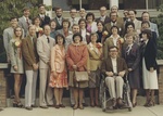Bridgewater College, Group portrait of the Class of 1965 in reunion, 4 Oct 1980