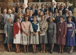 Bridgewater College, Group portrait of the Class of 1965 in reunion at Homecoming, 1985