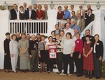 Bridgewater College, Group portrait of the Class of 1965 in reunion at Homecoming, 21 Oct 2000