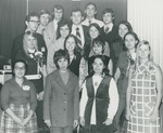 Bridgewater College, Group portrait of the Class of 1967 in reunion at Homecoming, 1972 by Bridgewater College
