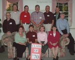 Bridgewater College, Group portrait of the Class of 1970 in reunion, 15 Oct 2005