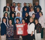 Bridgewater College, Group portrait of the Class of 1971 in reunion, 13 Oct 2001