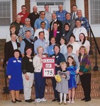 Bridgewater College, Group portrait of the Class of 1975 in reunion, 21 Oct 2000