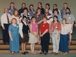 Bridgewater College, Group portrait of the Class of 1977 in reunion, 20 Sept 1997