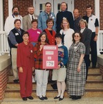 Bridgewater College, Group portrait of the Class of 1979 in reunion, 16 Oct 1999