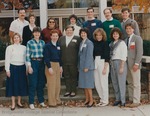 Bridgewater College, Group portrait of the Class of 1983 in reunion, undated