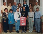 Bridgewater College, Group portrait of the Class of 1984 in reunion, 16 Oct 1999