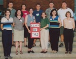 Bridgewater College, Group portrait of the Class of 1992 in reunion, 5 Oct 2002 by Bridgewater College