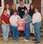 Bridgewater College, Group portrtait of the Class of 1994 in reunion, 16 Oct 1999