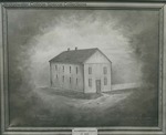 Bridgewater College, Anna Rebecca Wampler Bowman's painting of the Spring Creek Normal School as it appeared in 1880, undated by Bridgewater College