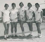 Bridgewater College, Portrait of the Women's Tennis Team, 1957 by Bridgewater College