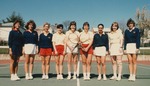 Bridgewater College, Portrait of the Women's Tennis Team, undated by Bridgewater College