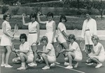 Bridgewater College, Portrait of the Women's Tennis Team, undated by Bridgewater College