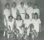 Bridgewater College, Portrait of the Junior Varsity Women's Tennis Team, 1967-1968 by Bridgewater College