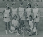 Bridgewater College, Joe Powell (photographer), Portrait of the Junior Varsity Women's Tennis Team, 1969 - 1970 by Joe Powell