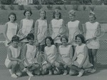 Bridgewater College, Joe Powell (photographer), Portrait of the Women's Varsity Tennis Team, 1969 - 1970 by Joe Powell