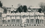 Bridgewater College, Portrait of the men's tennis team, 1991 by Bridgewater College