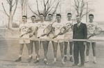 Bridgewater College, Portrait of the men's tennis team, 1948- 1949 by Bridgewater College