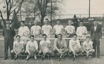 Bridgewater College, Portrait of the men's tennis team, 1949- 1950 by Bridgewater College