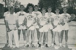 Bridgewater College, Portait of the men's tennis team, 1951- 1952 by Bridgewater College