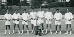 Bridgewater College, Joe Powell (photographer), Portrait of the men's tennis team, 1968- 1969 by Joe Powell