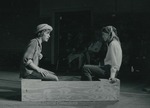Bridgewater College, Robert Trout (photographer), Photograph of Burt Boardman and Kathy Scharon in The Night Thoreau Spent in Jail, April 1973 by Robert Trout