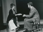 Bridgewater College, Photograph of K. Sharon Settle and Daryl Halter in The Runner Stumbles, Fall 1983 by Bridgewater College