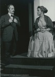 Bridgewater College, Photograph of Dennis Lundblad and Kim Sedwick in The Runner Stumbles, Fall 1983