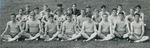 Bridgewater College, Dan Legge (photographer), group portrait of the men's track team, 1969 - 1970 by Dan Legge