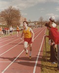 Bridgewater College, Photograph of Joe Kunlo running, late 1970s or early 1980s by Bridgewater College