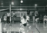 Bridgewater College, Volleyball action photograph featuring Tammy Massie, undated by Bridgewater College