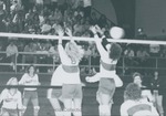 Bridgewater College, Photograph of a volleyball game, undated by Bridgewater College