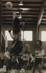 Bridgewater College, Volleyball action photograph with Kelly Armel, undated by Bridgewater College