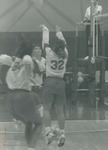 Bridgewater College, Volleyball action photograph with Stephanie Gardner, 1992 by Bridgewater College