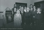 Bridgewater College, Group portrait of the Wakeman family at the Wakeman Hall Dedication, Nov 1981 by Bridgewater College