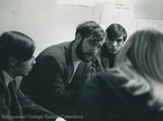 Bridgewater College, Dan Legge (photographer), Photograph of WGMB staff, circa 1968 by Dan Legge